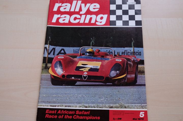 Deckblatt Rallye Racing (05/1970)